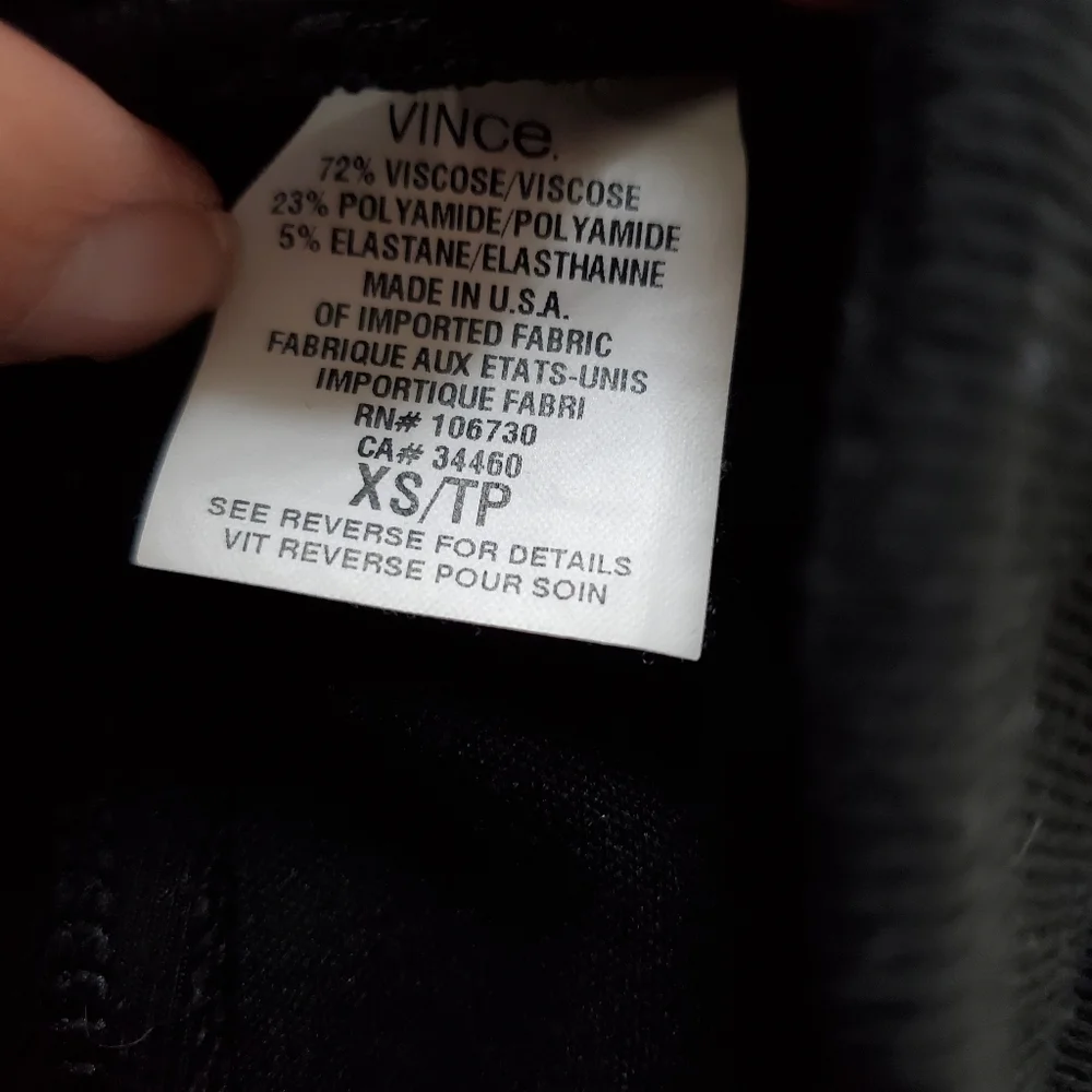 Vince black pull
